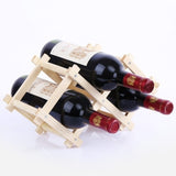 Quality Wooden Wine Bottle Holders Creative - Cali Genre