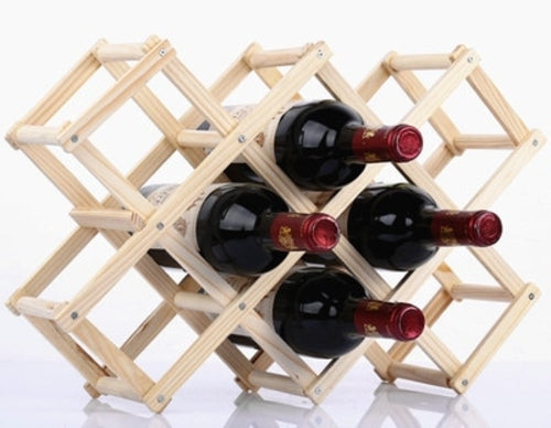 Quality Wooden Wine Bottle Holders Creative - Cali Genre