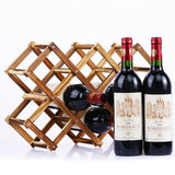 Quality Wooden Wine Bottle Holders Creative - Cali Genre