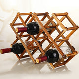 Quality Wooden Wine Bottle Holders Creative - Cali Genre