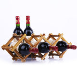 Quality Wooden Wine Bottle Holders Creative - Cali Genre