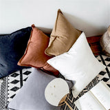 Cool Tone Throw Pillow Cover