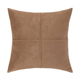 Earthy Vibes Suede Throw Pillow Cover