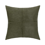 Earthy Vibes Suede Throw Pillow Cover