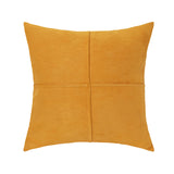 Earthy Vibes Suede Throw Pillow Cover