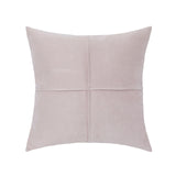 Earthy Vibes Suede Throw Pillow Cover