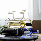 Gold Geometric Bottle Display - Cali Genre