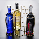 Gold Geometric Bottle Display - Cali Genre