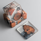 Resin Pine Coasters (6pc Set)