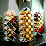 Transparent Lipstick Storage Grid