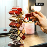 Transparent Lipstick Storage Grid