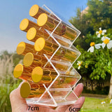Transparent Lipstick Storage Grid