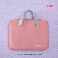 Women Laptop Briefcase Computer Bag Business Document Organizer Ipad Tote Ladies Handbag Messenger Purse Strap Pouch Accessories